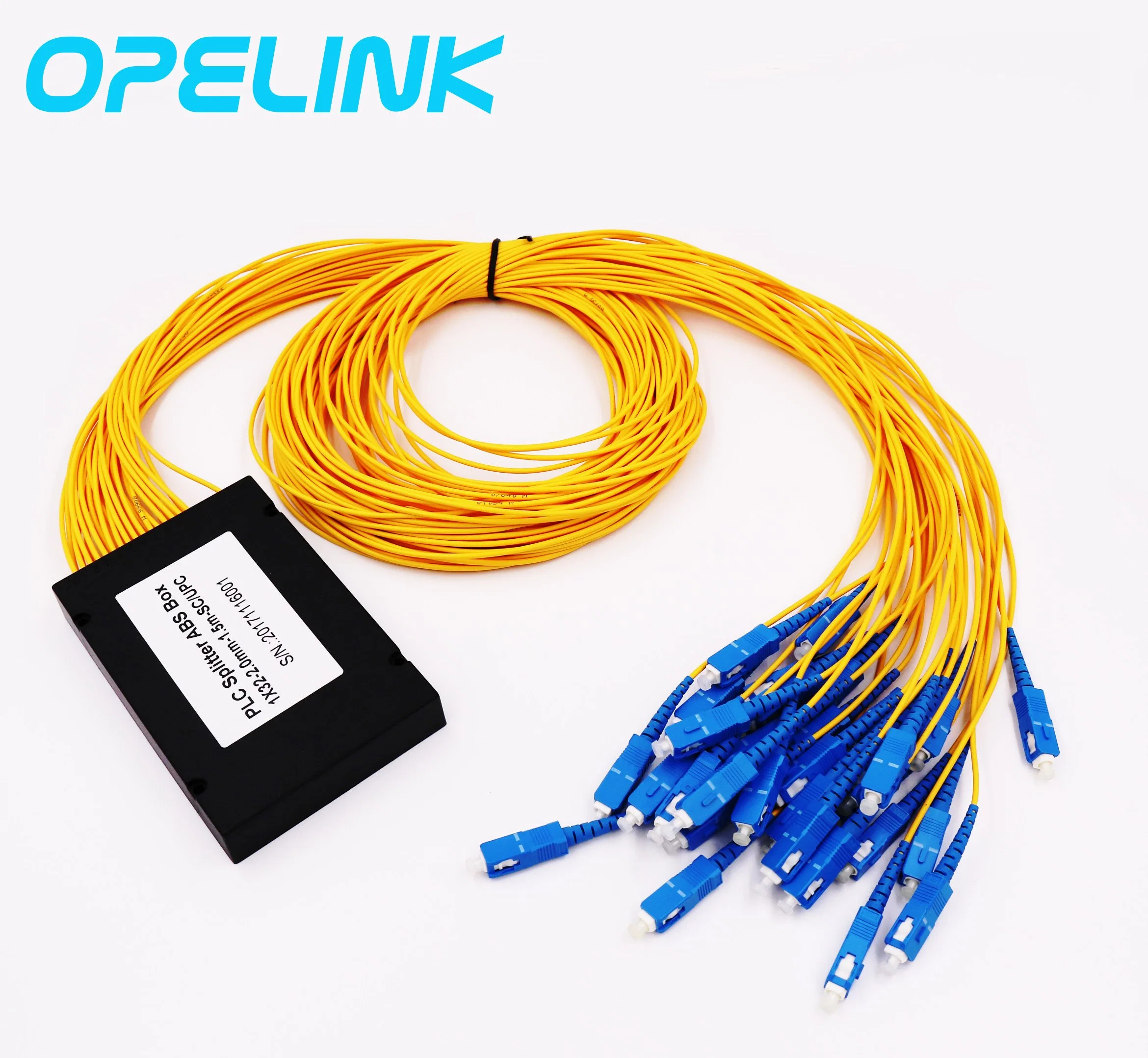 1X32 Sc/Upc ABS Box Fiber Optic PLC Splitter