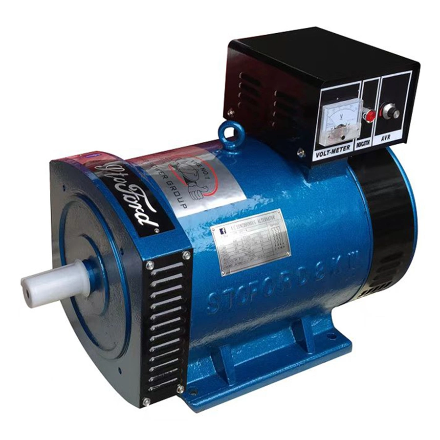 Alternador de tipo cepillo de cojinete doble serie STC 15kW 20kW 24kW