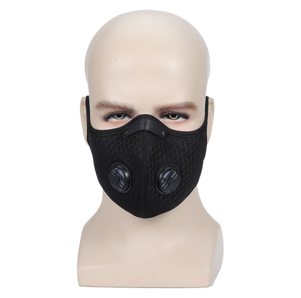 Activated Carbon Dustproof Face Mask Windproof Respirator with Filter Breathable Wbb12933