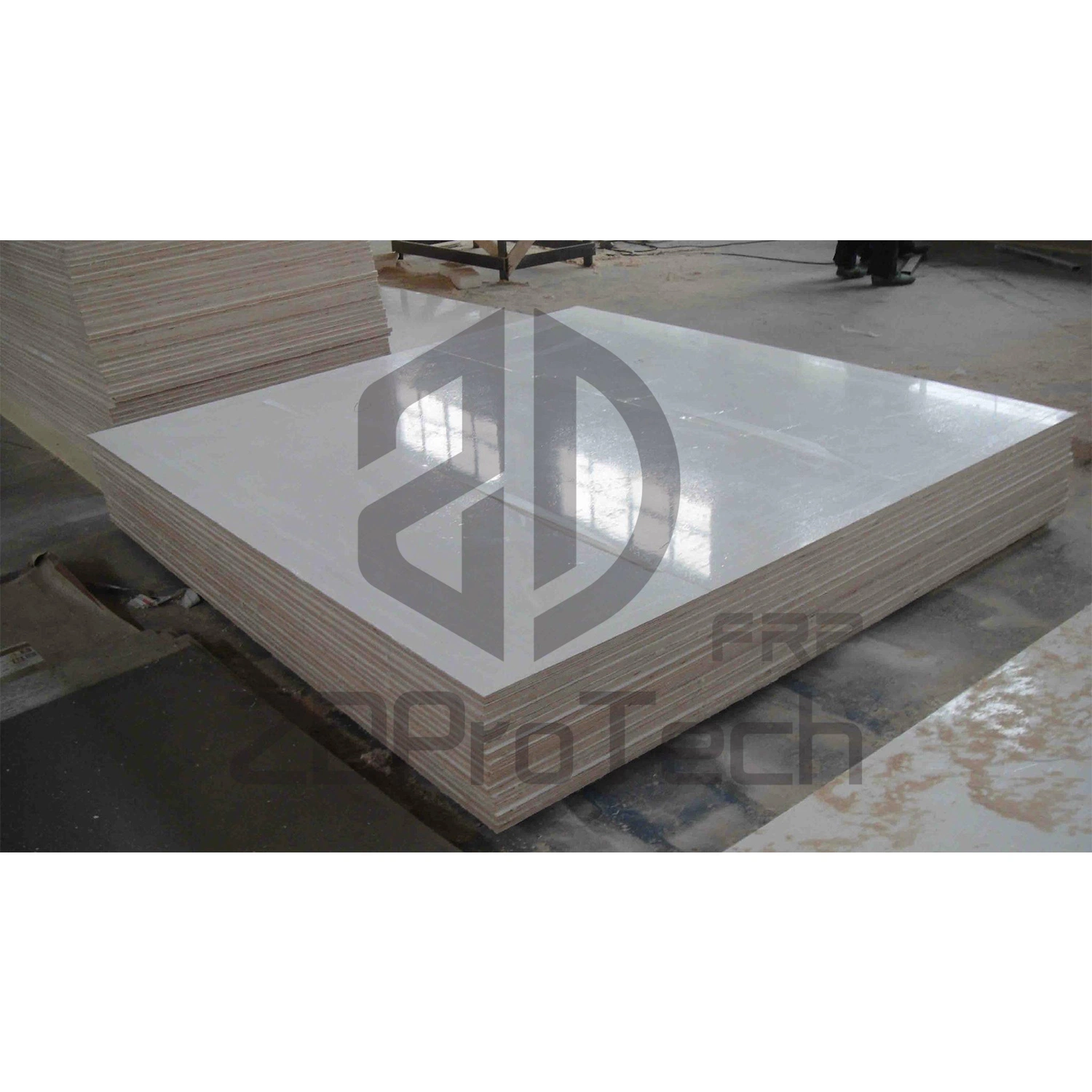 Fiberglass Reinforced Plastic/FRP Plywood Sandwich Panel, Factory Customized Environmentally Friendly From Zdprotech.