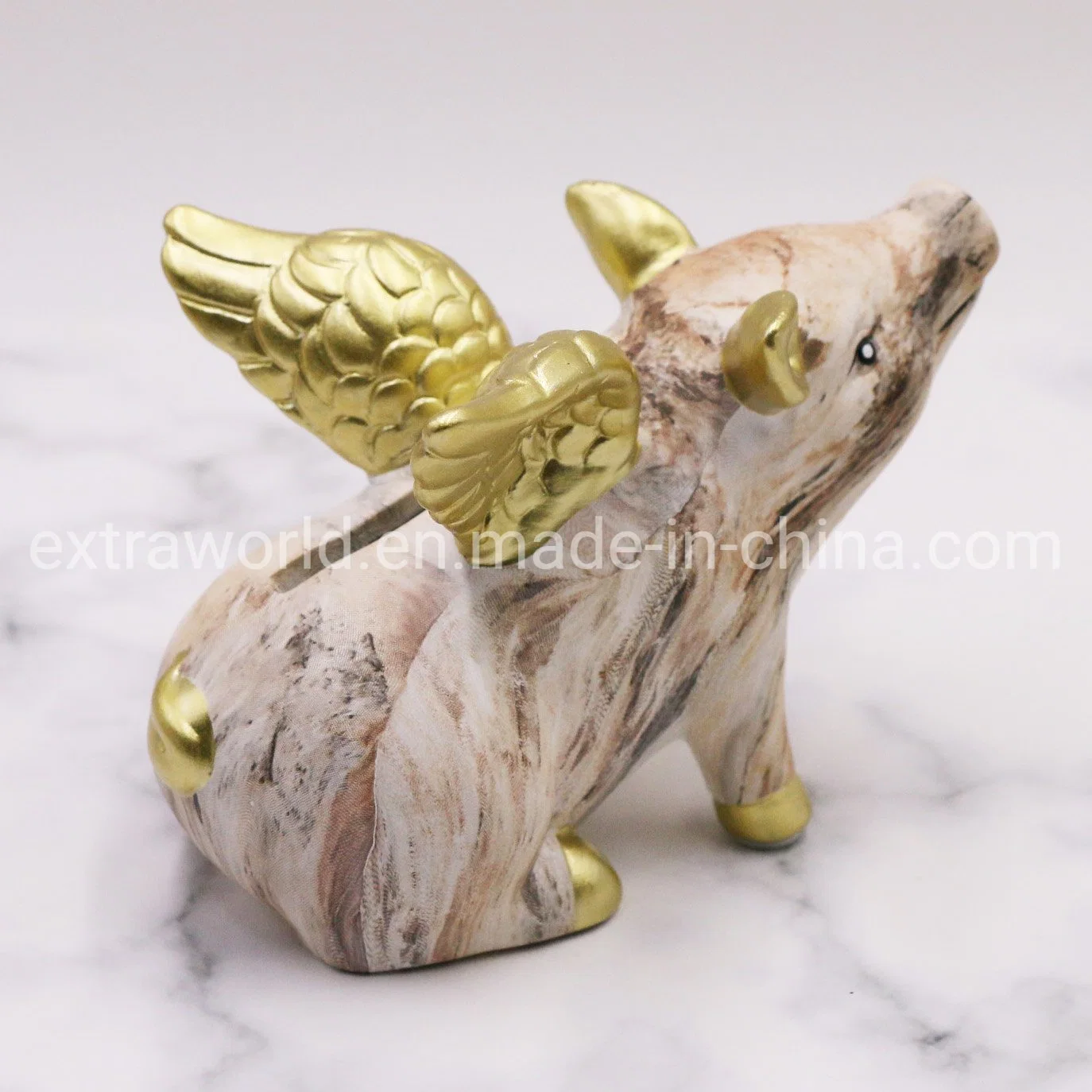 Hot Selling Novelty Gifts Pig Shape Piggy Bank Ceramic Coin Bank