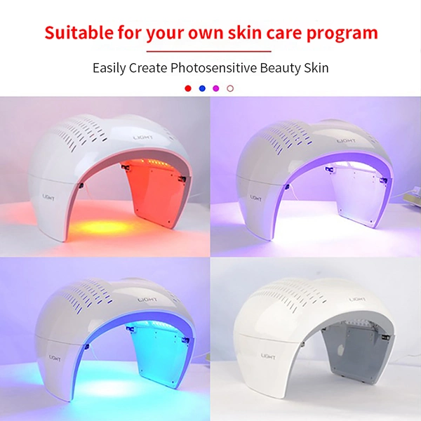 Beauty Salon Blue Red Purple Infrared LED Light Therapy Skin Care Equipment