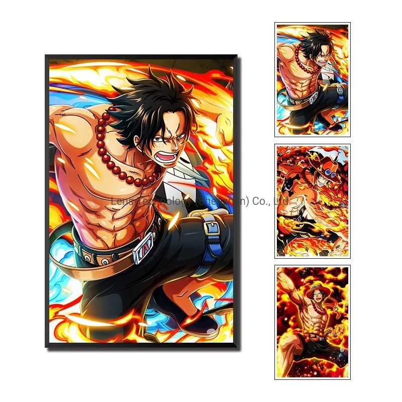 Picture Printing with Anime Flip Effect Custom 3D Lenticular Poster