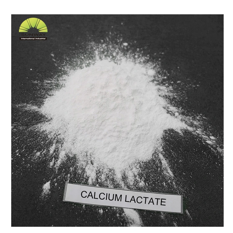 L'ingrédient alimentaire E327 Acidulants Lactate de calcium poudre CAS 814-80-2