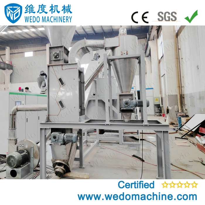 Imporant Performance and Excellent PLC Control Electric Equipment Full Automatic Function Pet Flakes Zig Zag Air Separator