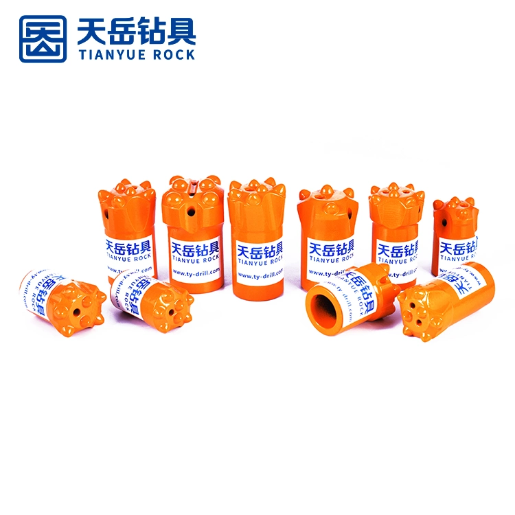 Small Hole Drilling Tool Hex Tapered Button Bit for Quarrying Mining and Tunneling