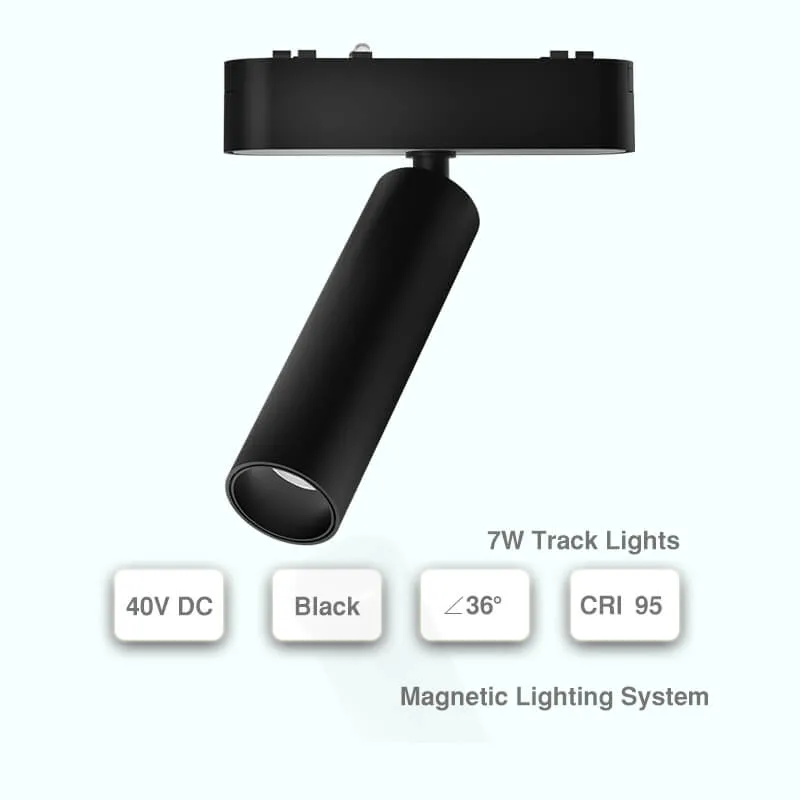 En gros système de piste magnétique à LED faible tension LED 7W Feu de route