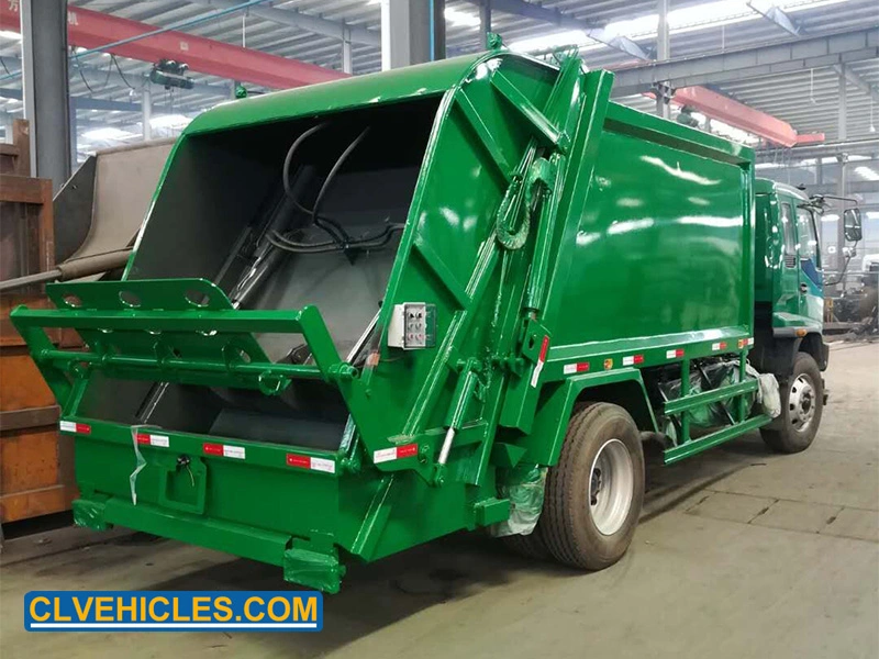 Japanese Brand Fvr 15cbm Rear Loader Garbage Truck Refuse Compactor Truck