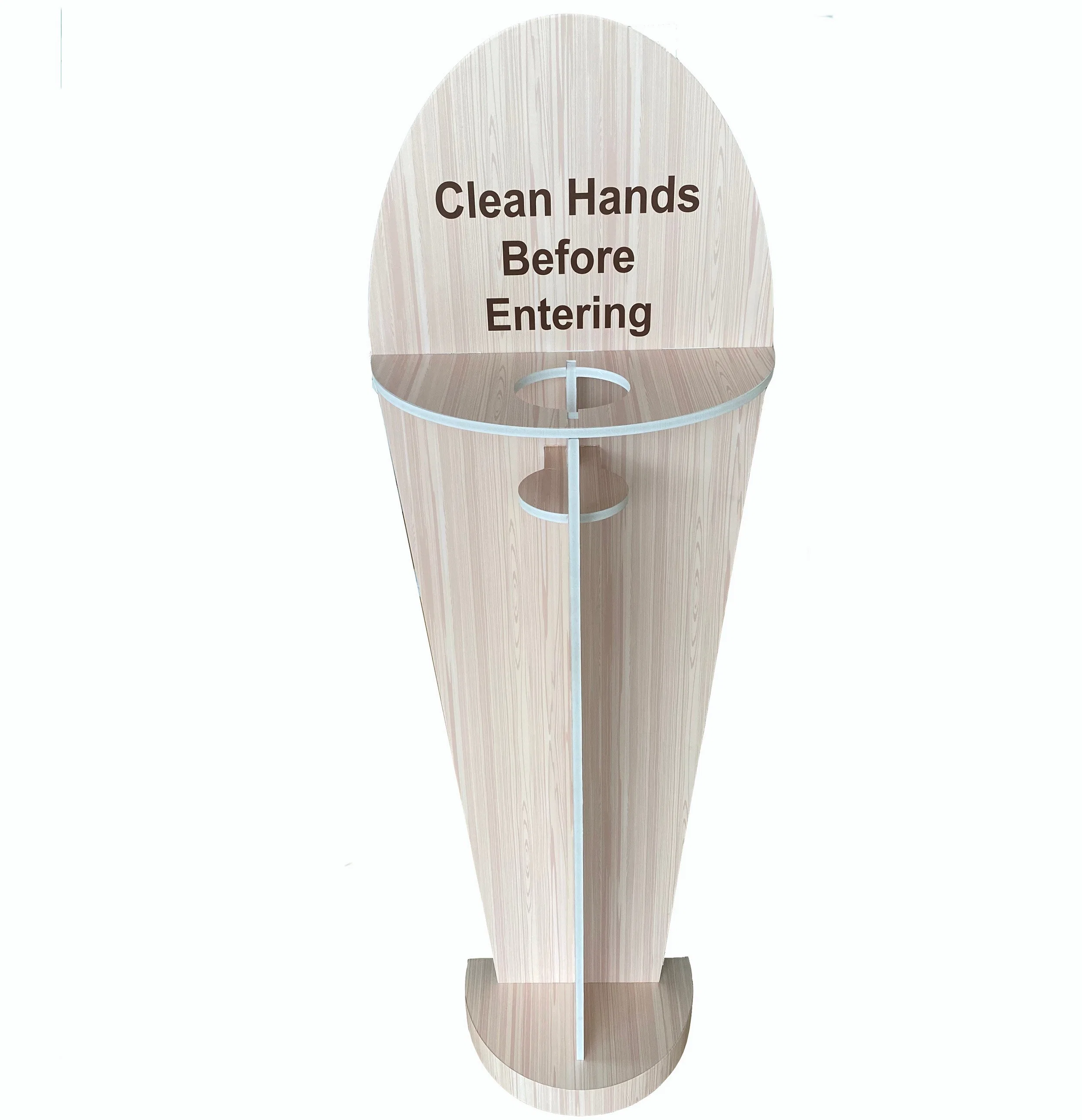 Hand Sanitizer Stand Hands Washing Equipment for Safe Work at Modern Public Places