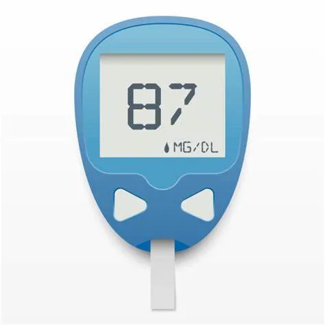 Les équipements de test de sang Diabète numérique Glucometer avec les bandelettes de test Testeur de taux de sucre sanguin de glucose