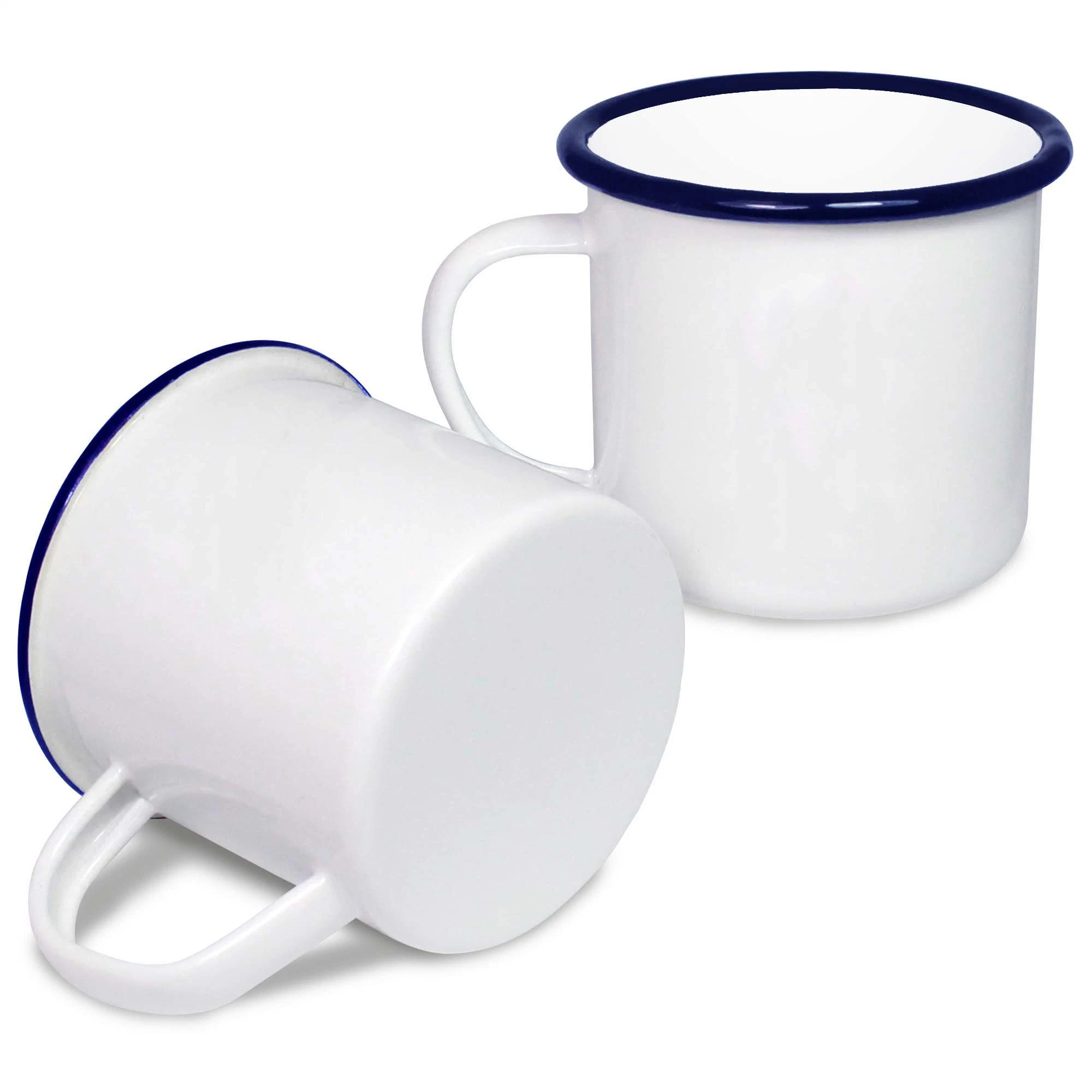 Emaille Becher/Kaffeetasse/Camping/Reisebecher 6/7/8/9/10/12cm Personalisiere Geschenkbecher