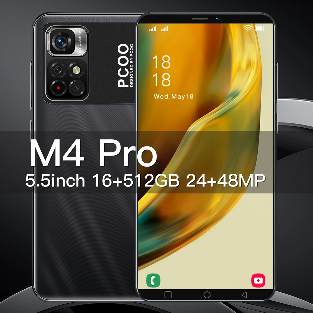 Poco M4 PRO 5g Mobile Phone ذاكرة وصول عشوائي (RAM) سعة 256 جيجابايت بسرعة GSM الإصدار العالمي غير المقفل للهاتف الذكي