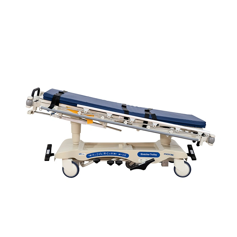 Ya-PS01b Medical Equipment Hospital Clinic Emergency Hydraulic ABS Patient Transport Stretcher