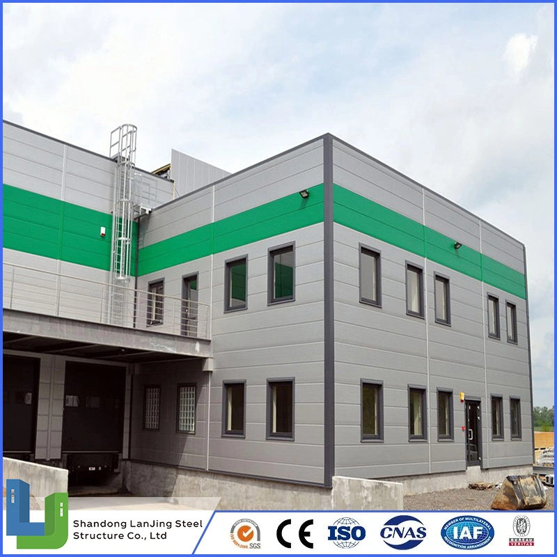 Ready Made Metallic Steel Structure Prefabricated Light Factory Workshop Warehouse Hangar for Sale