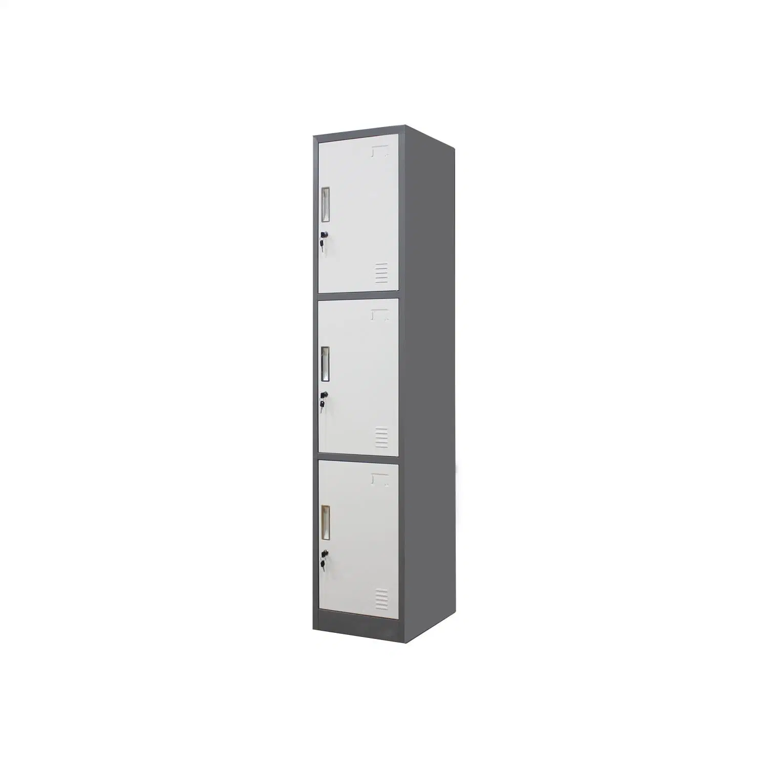 Steel Furniture Metal Three-Door Lockers Hot Products Five Years Warranty