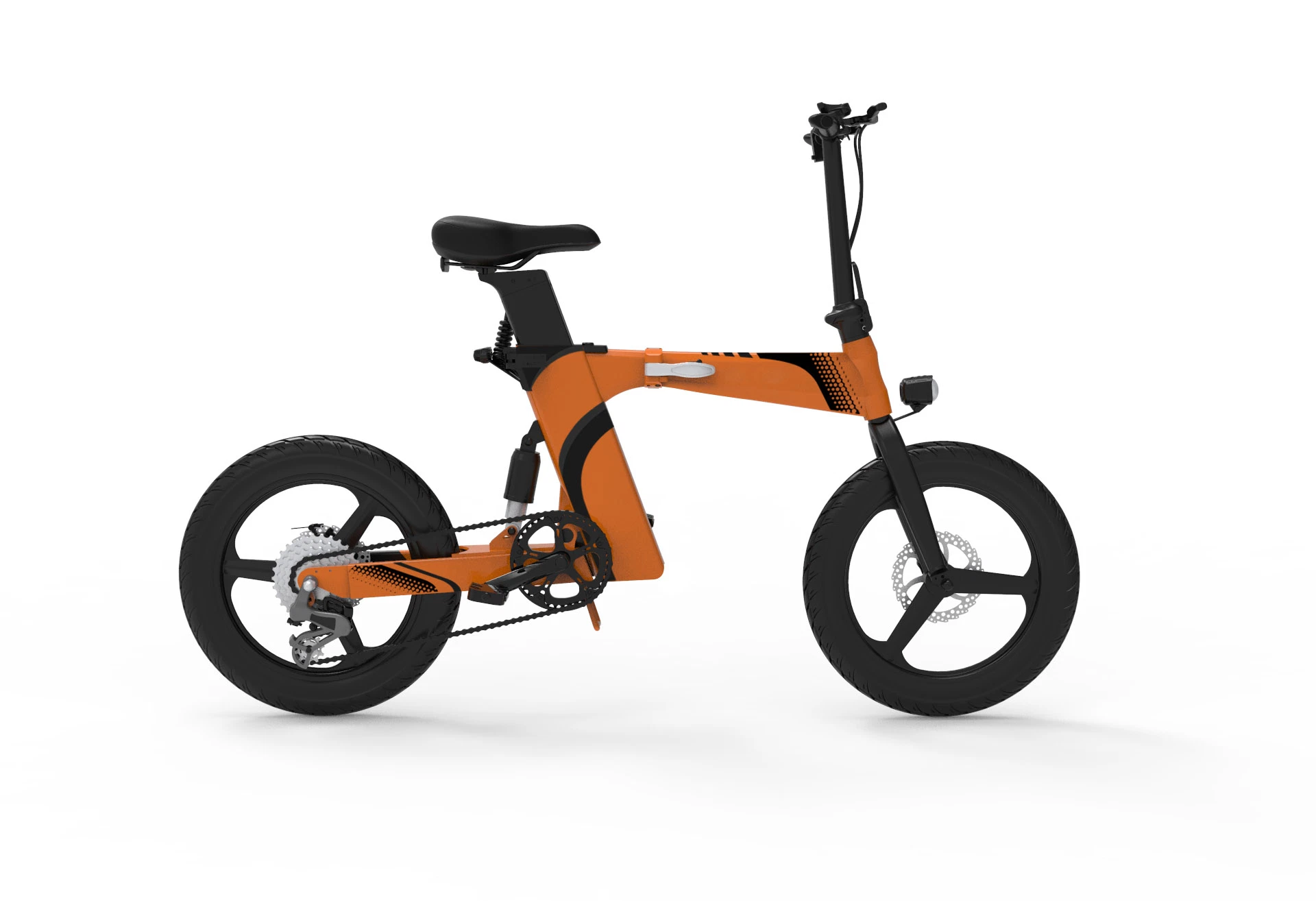 China Folding Bike Bicycle Shimano 7 Speed Ebike