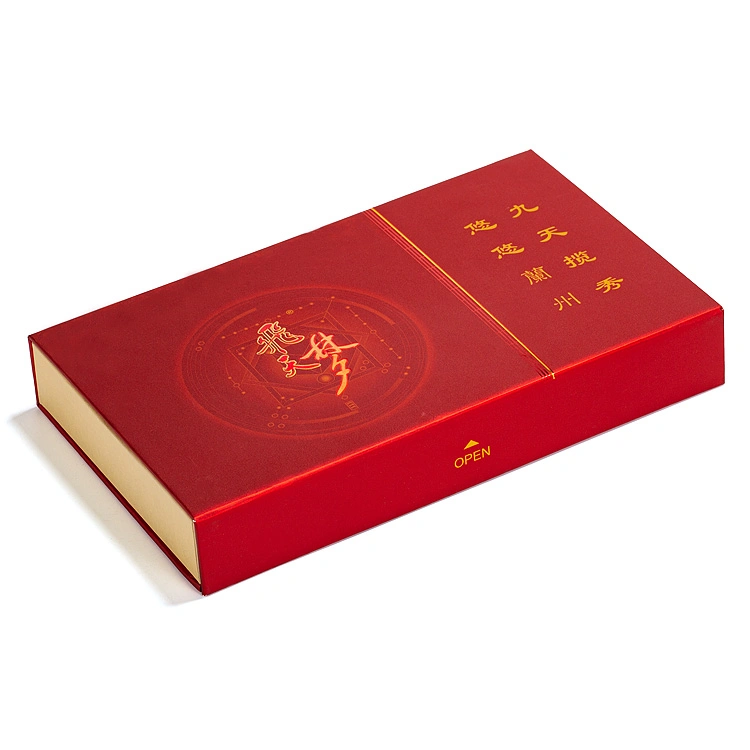 Custom Rigid Luxury Cigarette Tea Wine Soap Food Chocolate Gift Packaging Paper Cardboard Foldable Box with Magnetic Closure