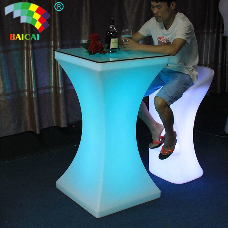 Modern LED Table LED Bar Table / Acrylic LED Cocktail Table / LED Furniture