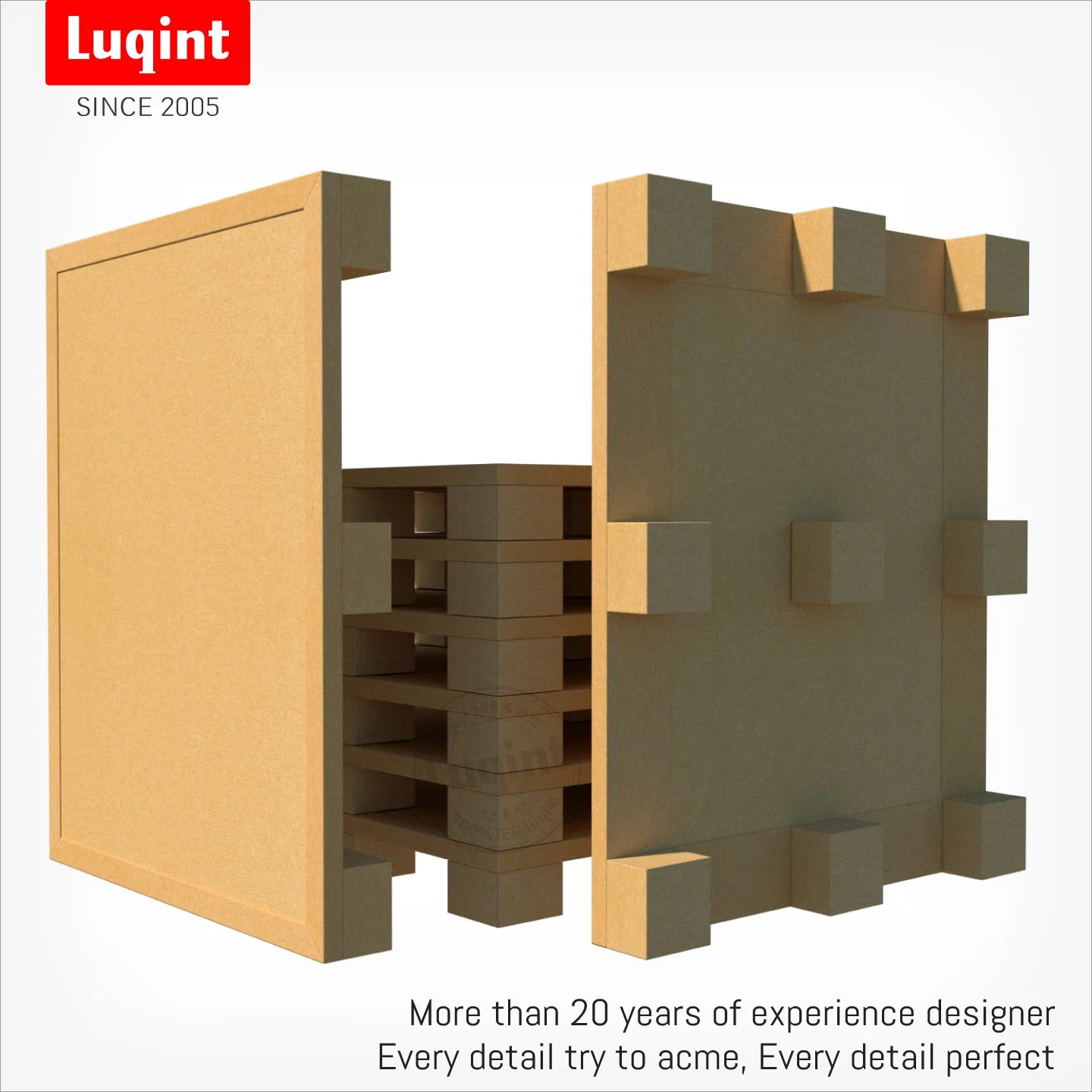 Paper Tray, 2-Way & 4-Way Paper Honeycomb Core Pallet with High Load Bearing