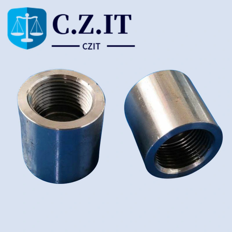 Forged Stainless Steel Pipe Fittings NPT Female Thread Half Coupling