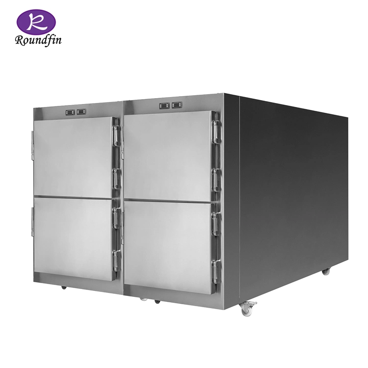 Roundfin Dead Body Refrigerator Fridge Veterinary Mortuary Freezer Price