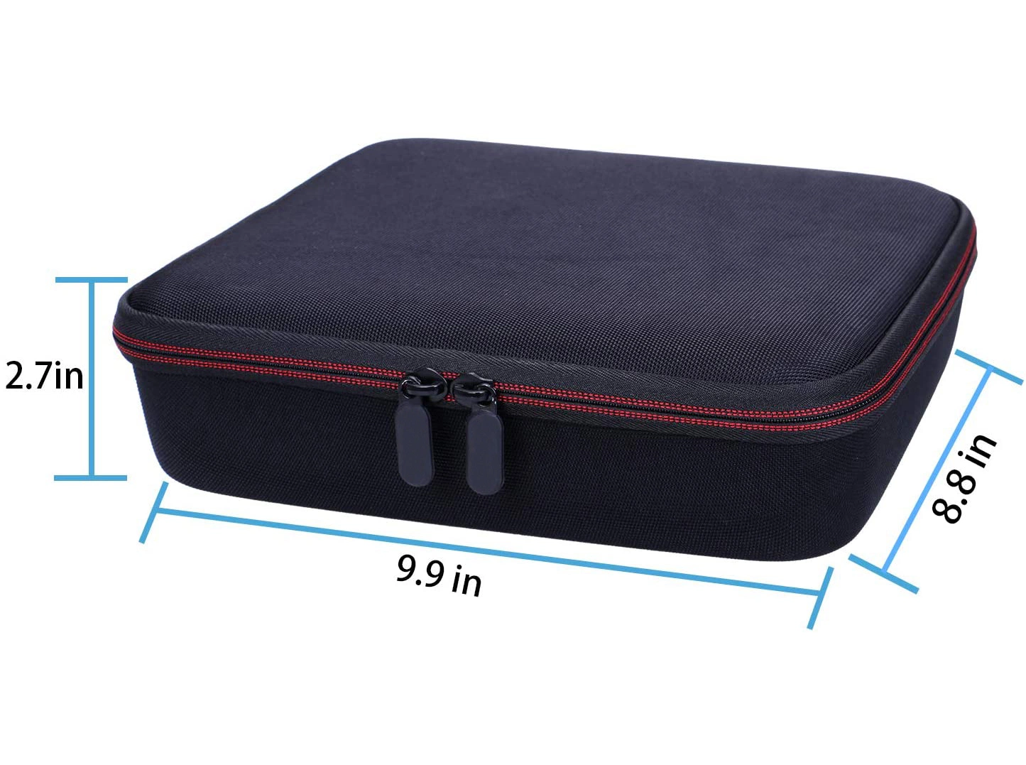 Llevar de Viaje Watproof protección antichoque PU Herramientas Nylon Hard Shell Embalaje Funda caja de almacenamiento EVA EVA llevar bolsos caso