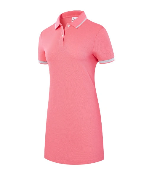 Factory Customized Summer Short Sleeve Team Uniform Work Polo Skirt Cheap Price