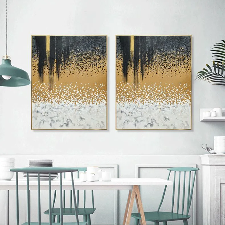 Modern Living Room Background Picture Home Decor Wall Abstract Seascape Art Prints Paintings