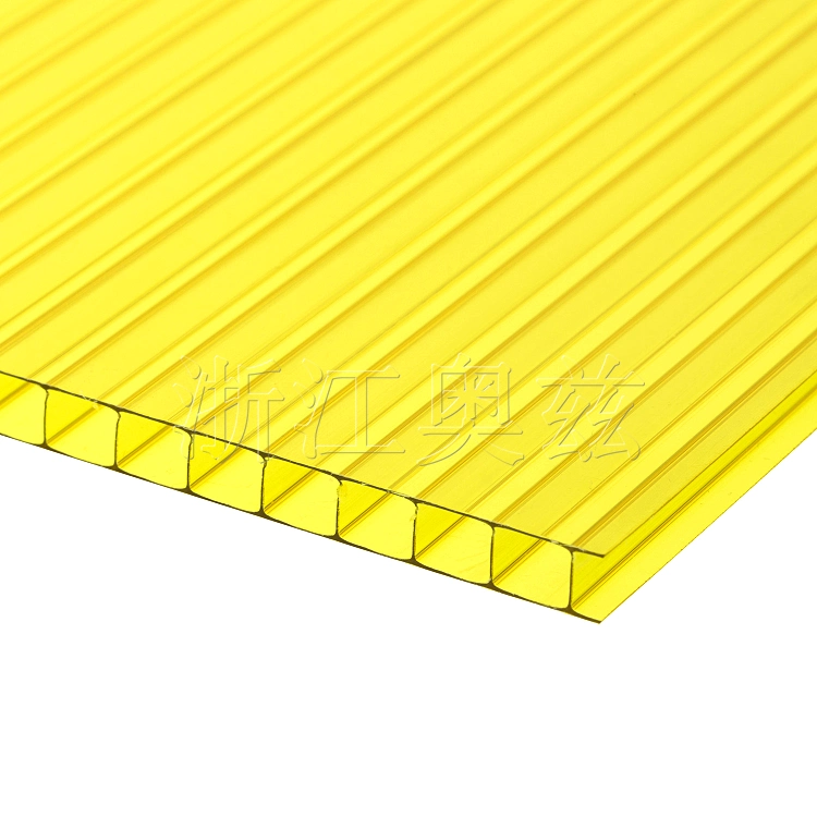 Standard Polycarbonate Roofing UV Coating 4, 6, 8, 10mmthickness