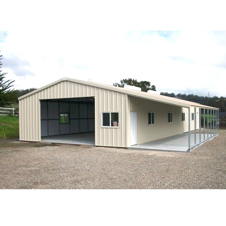 Steel Structure Warehouse Workshop Purlin Steel Beam Side Shed Z-Shape Prefab Storage