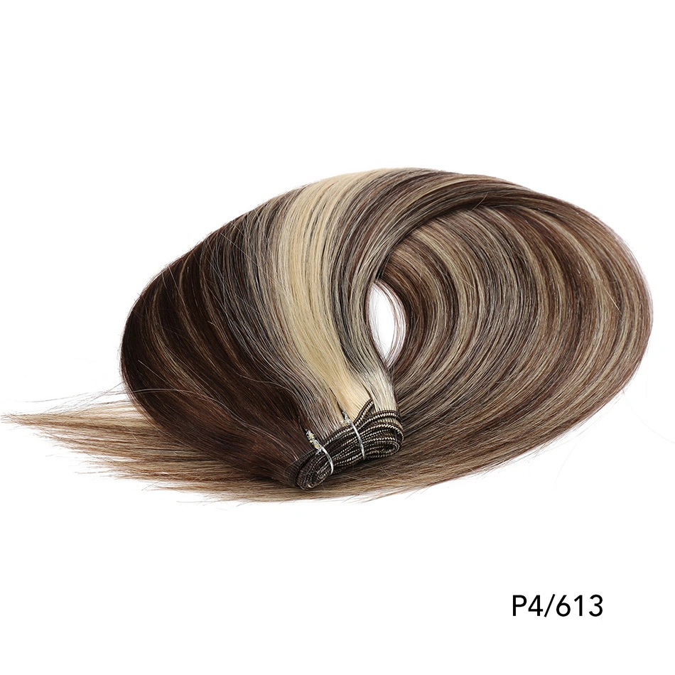 Natural 100% Remy Brazilian Human Hair Weft