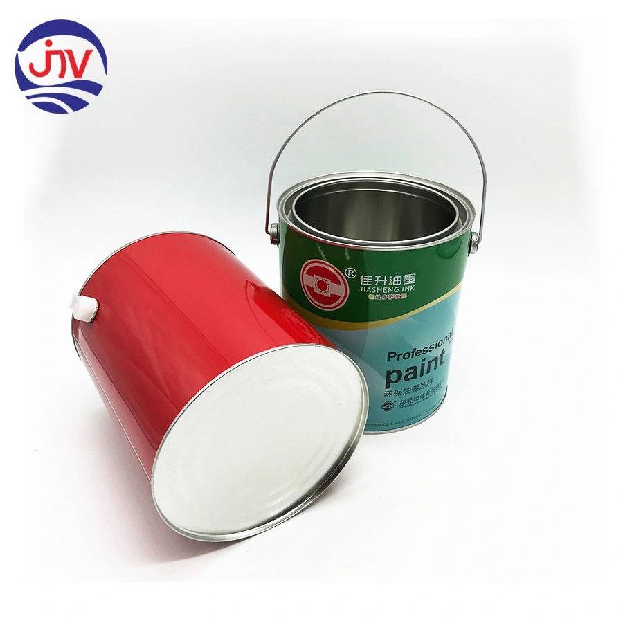 Tinplate Can Round Empty Polyester Putty Cans