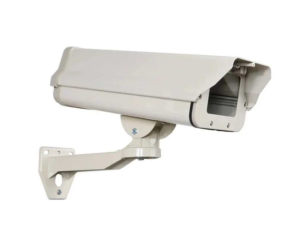 Caméra CCTV solaires tôle aluminium de logement et de support de la caméra