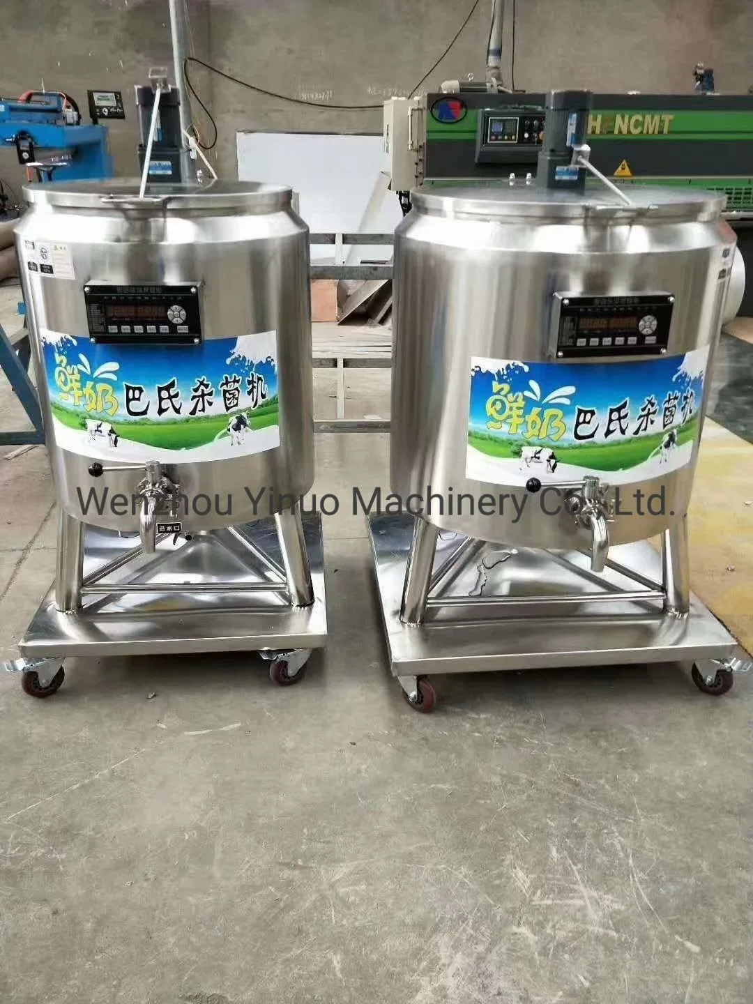 Acero inoxidable SS304 Mini Lote de equipos Sterlizer máquina fácil pasteurizador de leche lácteos