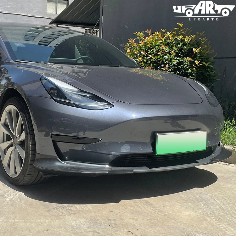 Accesorios exteriores para la envoltura frontal estilo Jedi Modelo Tesla 3 Ángulo 2017-2022