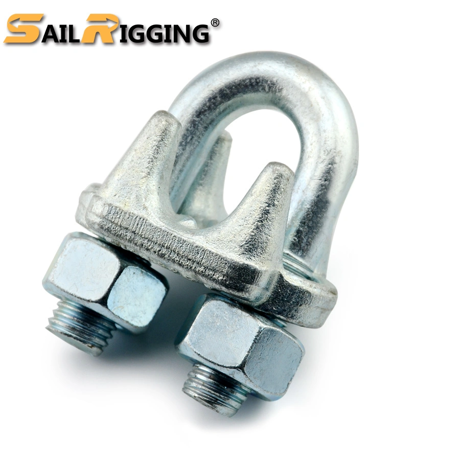 G450 Steel Galvanized Drop Forged Us Type Wire Rope Clip (CE, SGS, BV, ISO) Wire Rope End Fitting