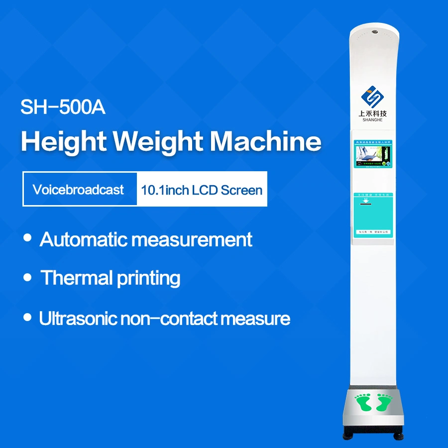 Ultrasound Weight and Height BMI Analysis Machine