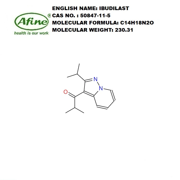 CAS 50847-11-5 Ibudilast / Ibudilast-D7 / 3-Isobutyryl-2-Isopropy-Lpyrazolo[1]5 / / Eyevinal Ketas piridina