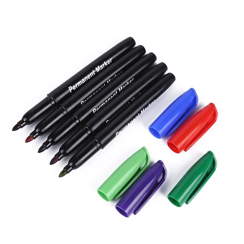 Permanent Jumbo Markers 2 PCS in Blister Card Factory Supply Non-Toxic for Students Writing