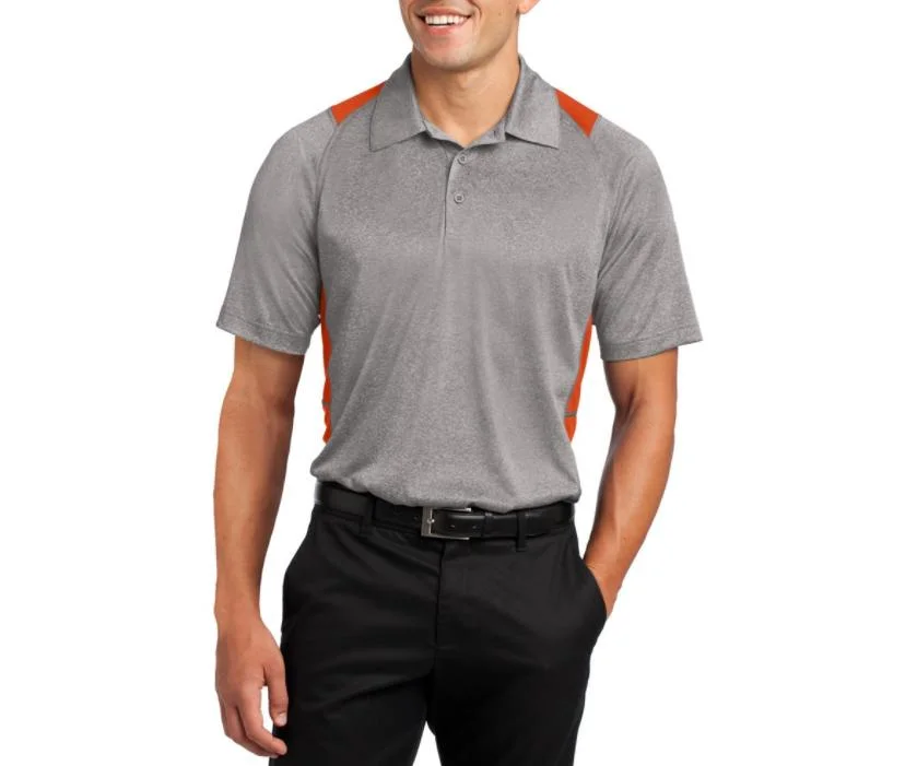 Men Quick Dry Sports T-Shirt Jersey Raglan Open Hem Short Sleeve Polo Shirt