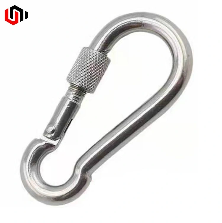 Manufacture Stainless Steel DIN5299d Spring Snap Hook Round Forged Wire Rope