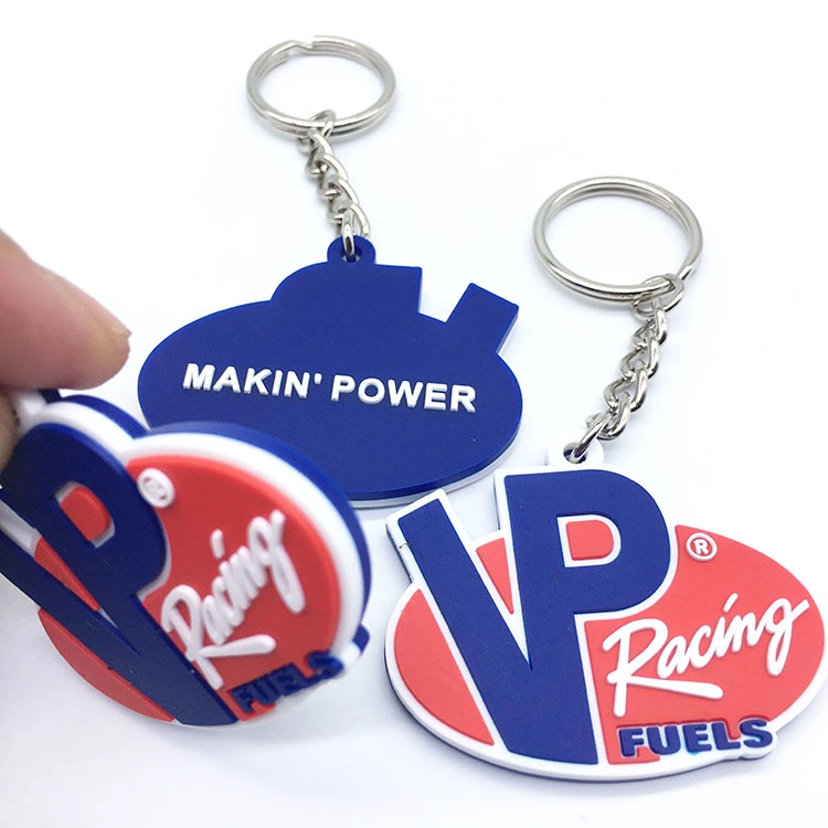 Manufacturer Customized Hot Style Soft PVC Rubber Keychain with Logo