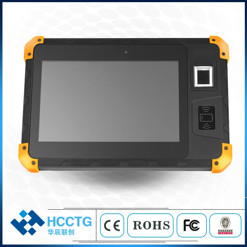 8 Inch Biometric Fingerprint Scanner Industrial Tablet Android PC with NFC Reader