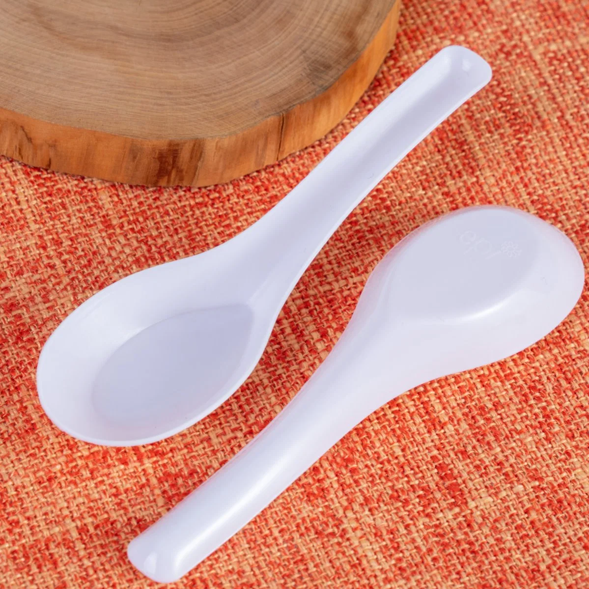 Produtos descartáveis material PS/PP forquilha da faca e talheres de plástico Spoon Com Embalagem personalizada (BARRIS - 01)