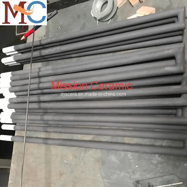 Furnace Use Rod Shape Sic Resistive Heating Elements