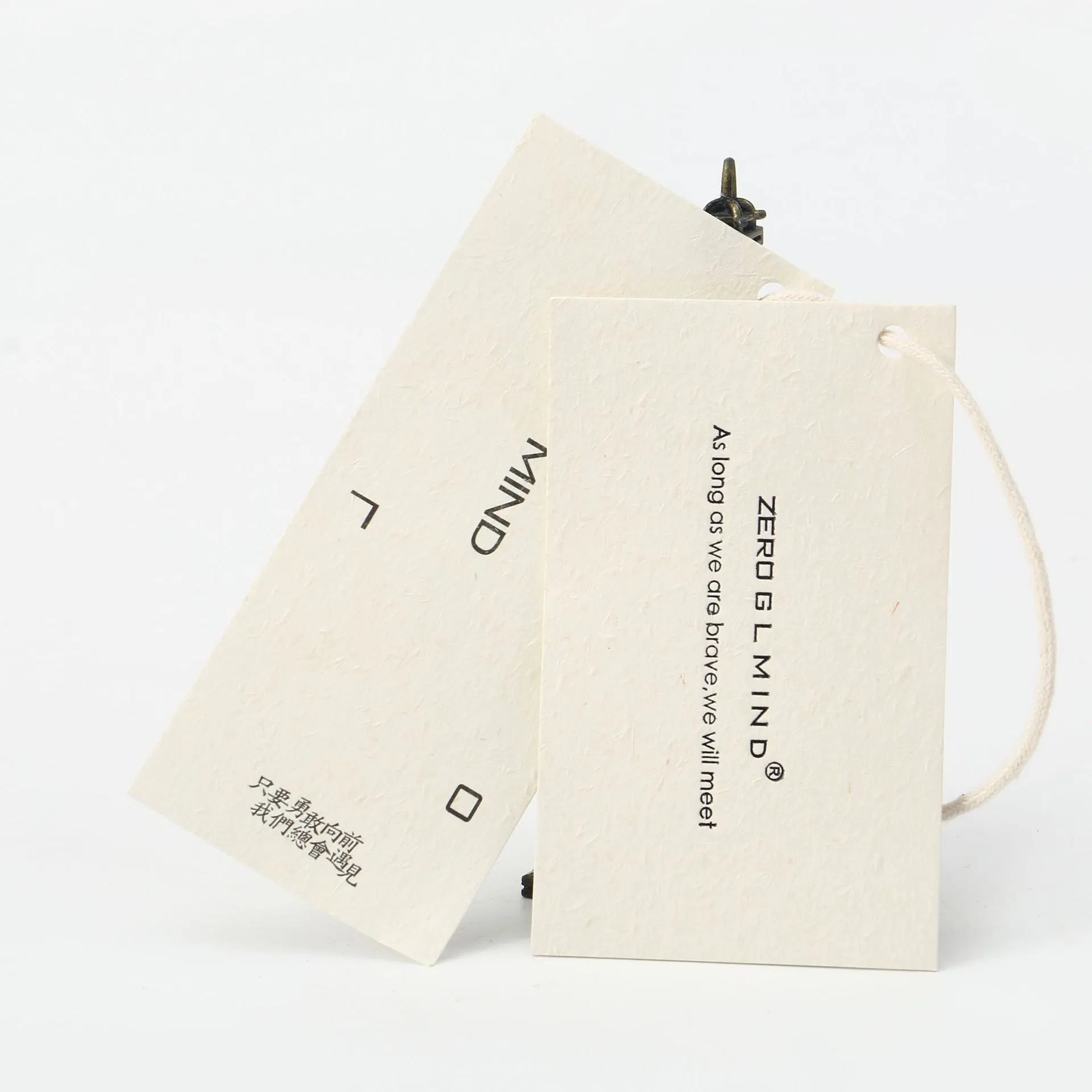 Custom Private Hair Extension Packaging Paper Gift Hang Tags