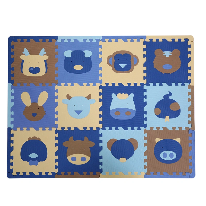 EVA Foam Floor Tiles Kid Puzzle Mat Baby Foam with Cute Animal Alphabet