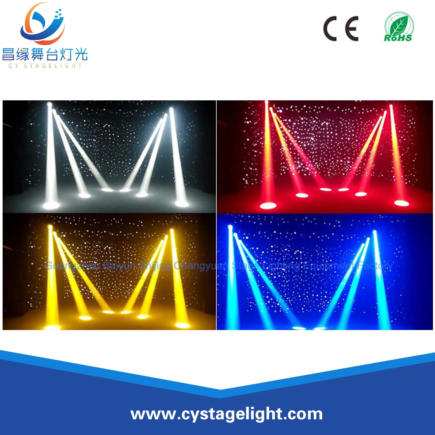 Guangzhou Iluminación Sharpy 15r 330W Cabezal movible de viga en el estadio DJ