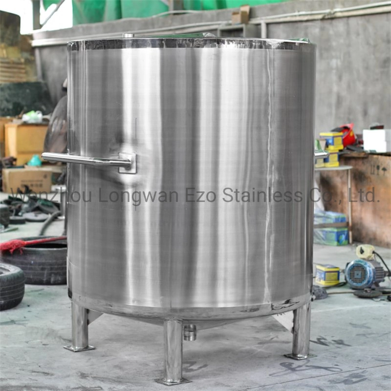 Sanitary Grade Sterile Vacuum Olive Oil Stationary Insulated Stainless Steel Tank