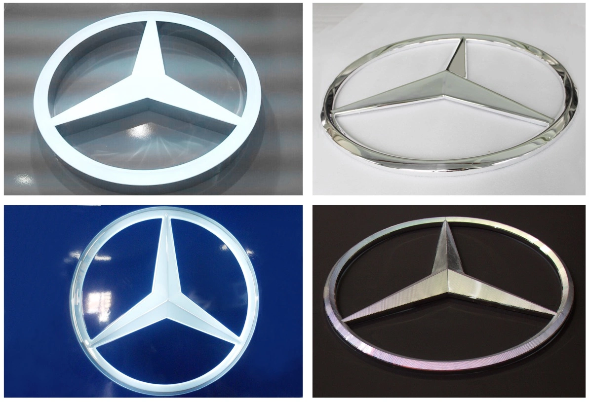 Luxury Outdoor Hot Sales Manufactured Aluminum Frame Auto Showroom Logos